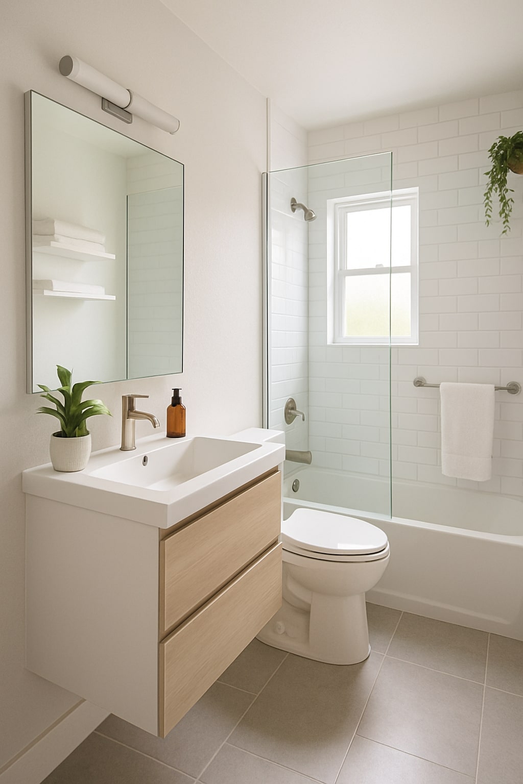 Tips to Make a Small Bathroom Feel Bigger – Los Angeles Homes | Kitchen and Bath Los Angeles